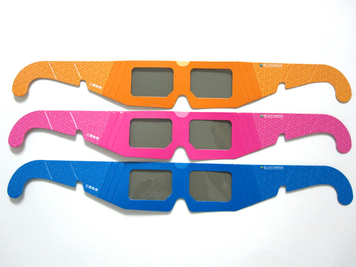 3D線性偏光紙眼鏡 3D 立體眼鏡