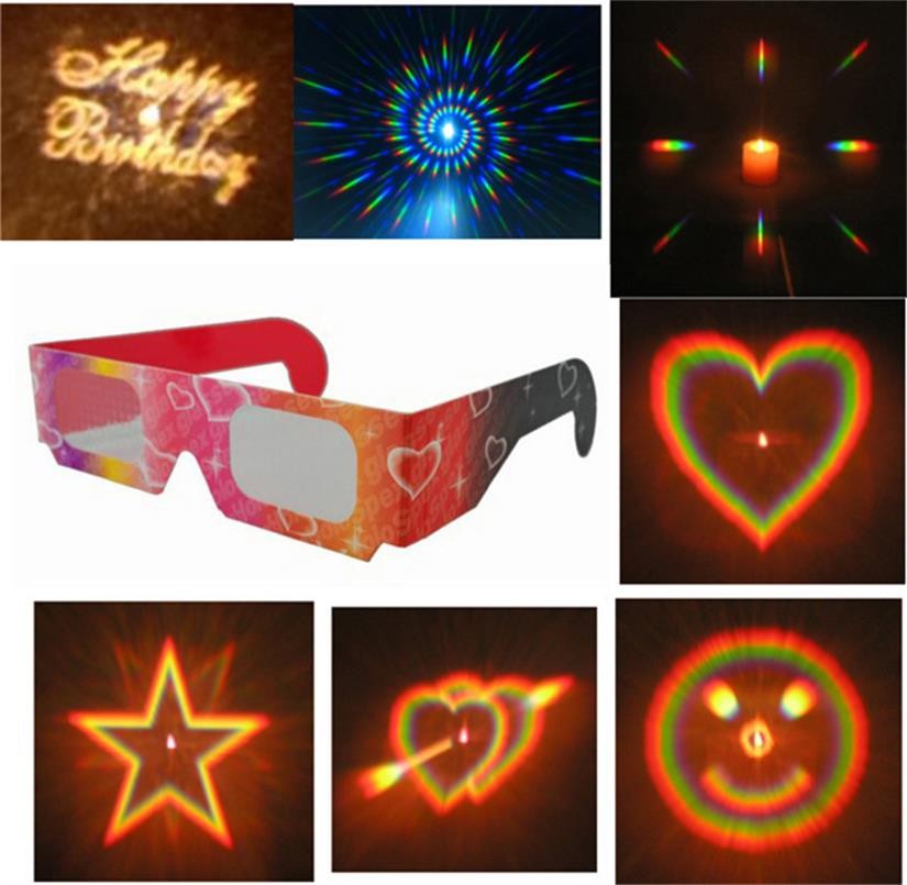 煙火眼鏡 煙火鏡片 奈米光鏡片 3D立體眼鏡 3D眼鏡