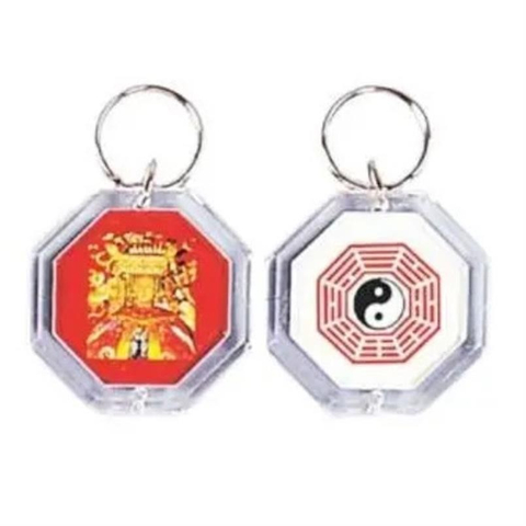 八卦形壓克力鑰匙圈 壓克力產品