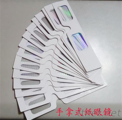 Diy紙眼鏡 紅藍紙眼鏡 3D眼鏡 3D立體眼鏡