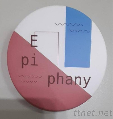 馬口鐵胸章、鑰匙圈、錢幣、上色、波麗