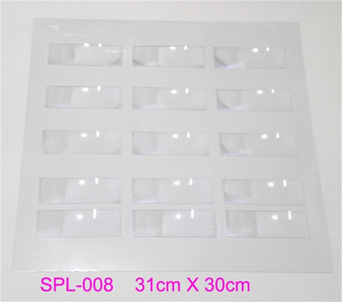 名片半型放大鏡大張 SPL-008 放大鏡