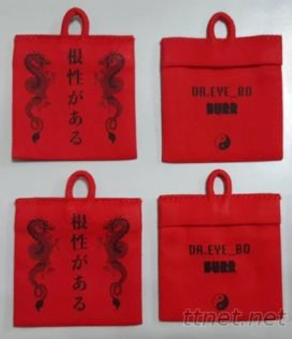 布料香火袋 傳統香火袋 平安符 手工車縫 護身符 彩色印刷