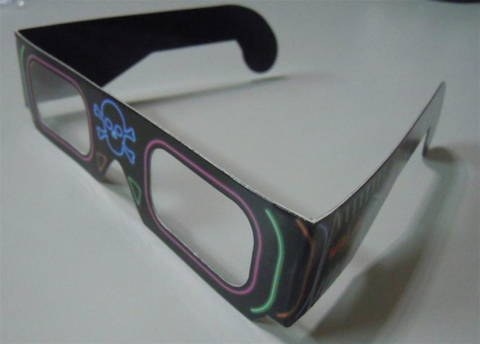 光分離紙眼鏡 光分離鏡片 3D立體眼鏡 3D眼鏡