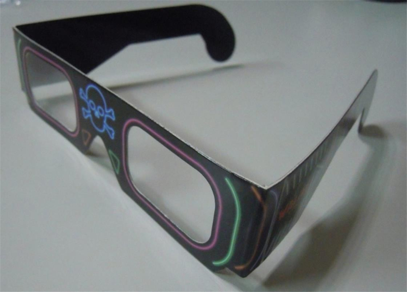 光分離紙眼鏡 光分離鏡片 3D立體眼鏡 3D眼鏡