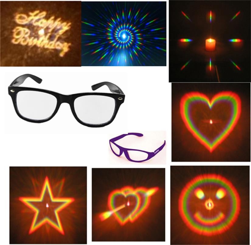 煙火眼鏡 奈米光眼鏡 3D立體眼鏡 3D煙火眼鏡 3D眼鏡
