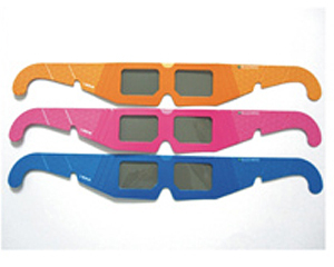 3D線性偏光紙眼鏡